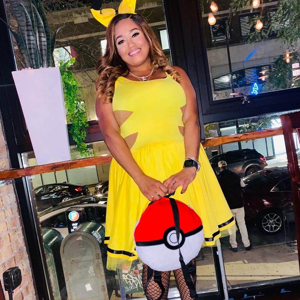 Party king brand Pikachu women’s costume dress